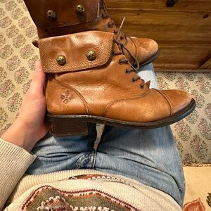 Pre-loved leather Patricia Nash Chelsea style boot